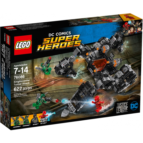LEGO SUPER HEROS L'attaque dans le tunnel de Knightcrawler 2017